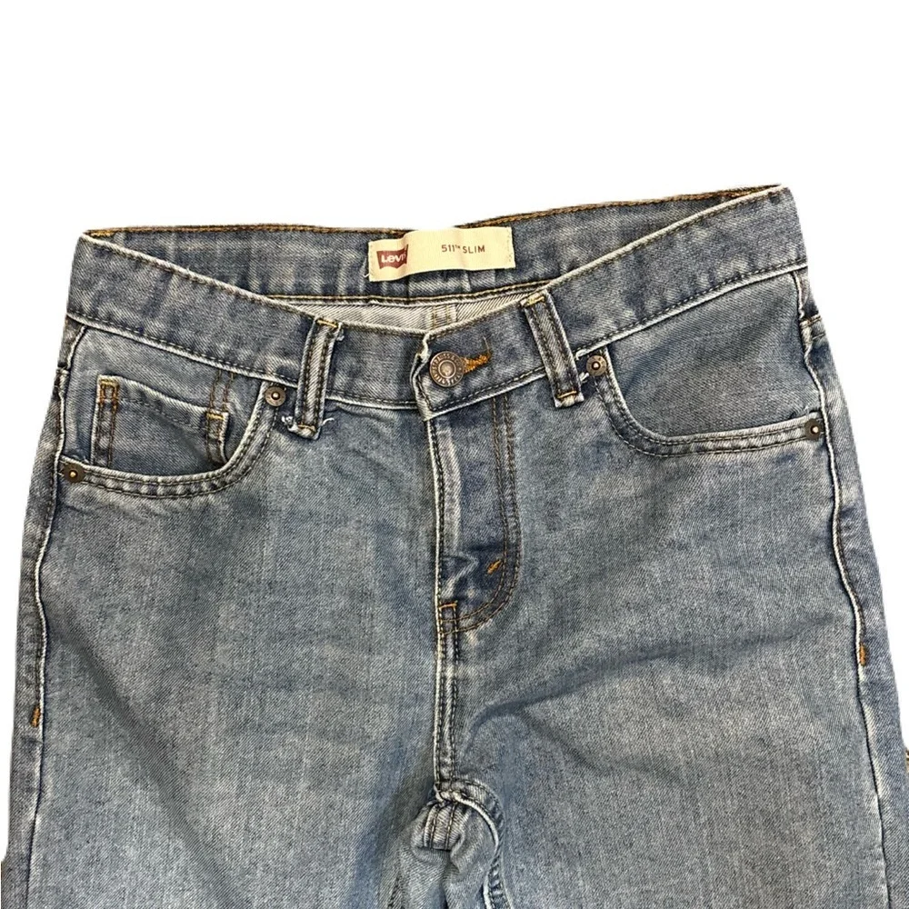 Levi’s 511 Kids Slim Jeans | Size 14 Regular | Light Wash - Picture 2 of 6